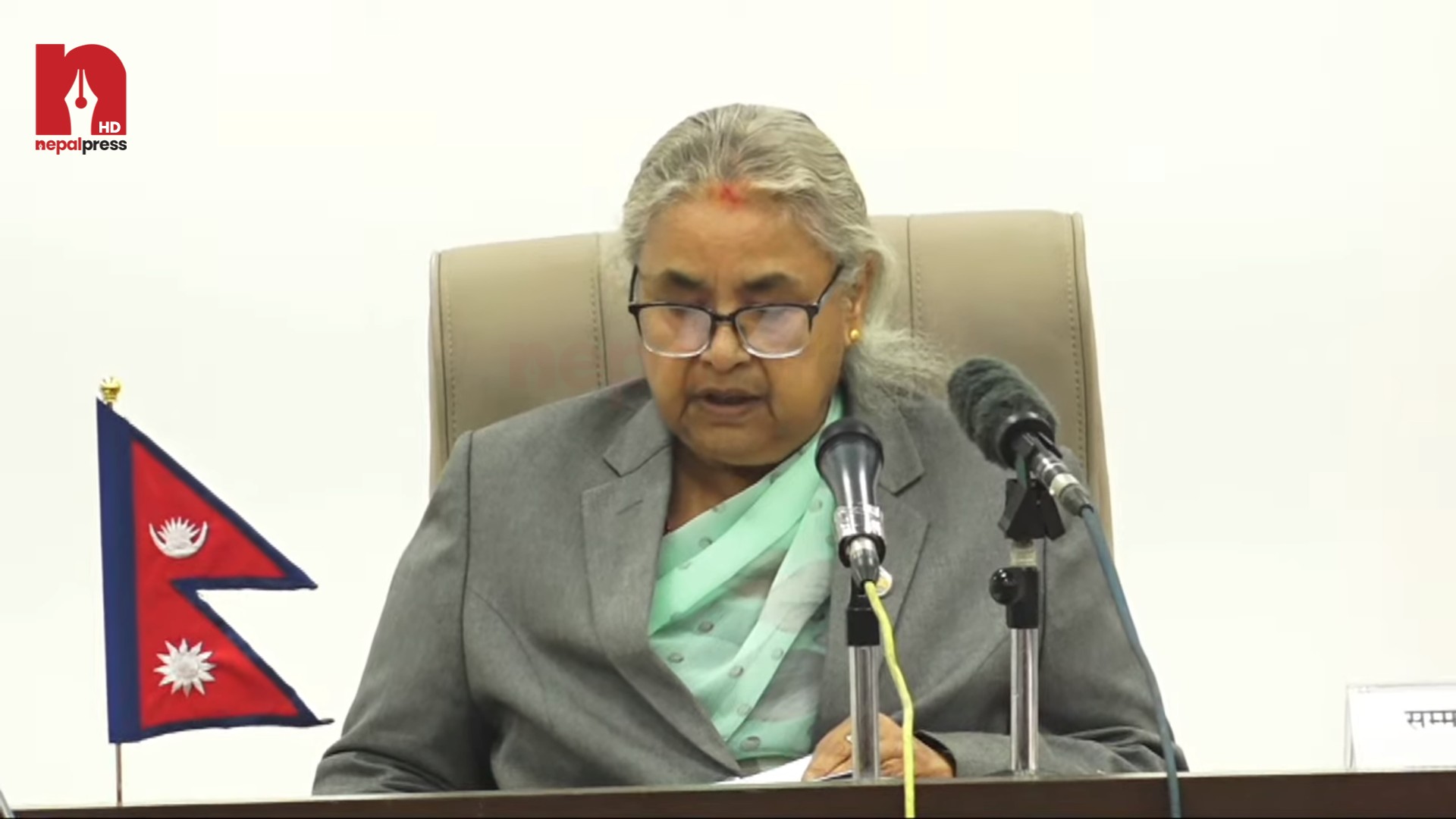 प्रधानमन्त्री सुशिला कार्कीको देशबासीलाई पहिलो सम्बोधन LIVE