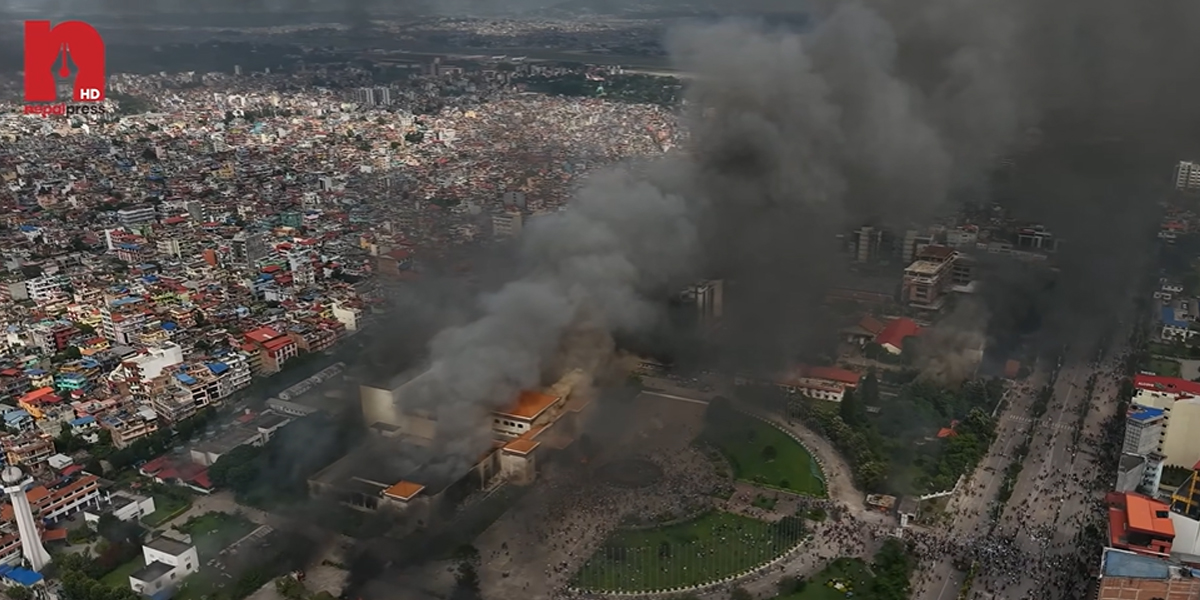 राजधानी काठमाडौं आन्दोलनकारीको नियन्त्रणमा, सुरक्षा निकाय पन्छिए !