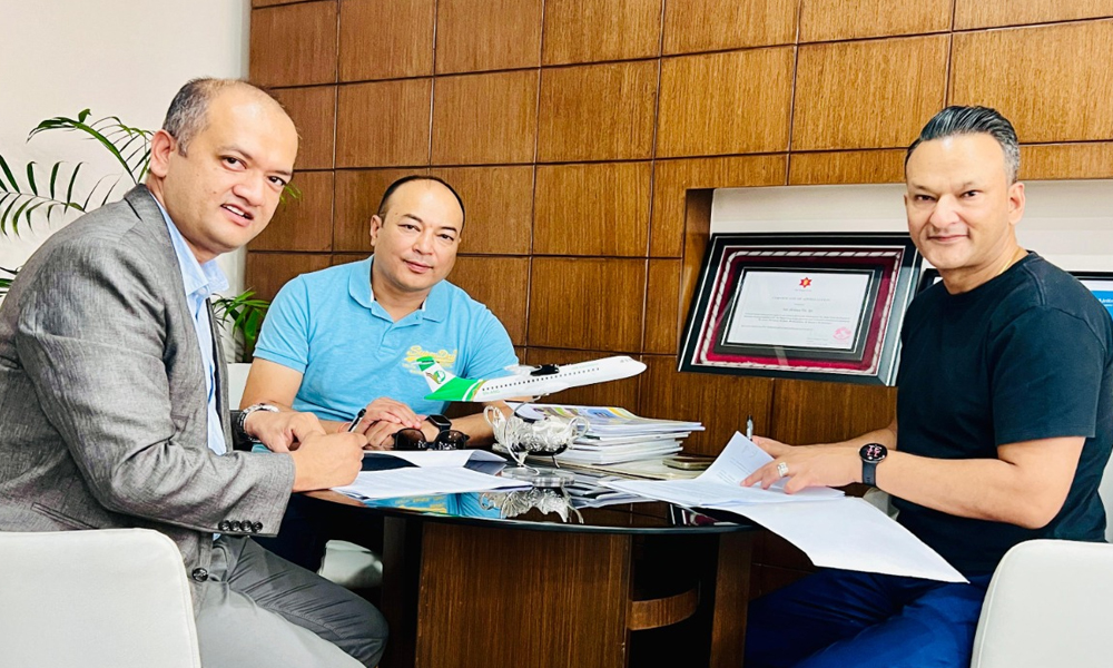 यती एअरलाइन्स र उपायबीच साझेदारी-‘यती डोर टु डोर कार्गो सेवा’ अब छिट्टै सञ्चालनमा आउने