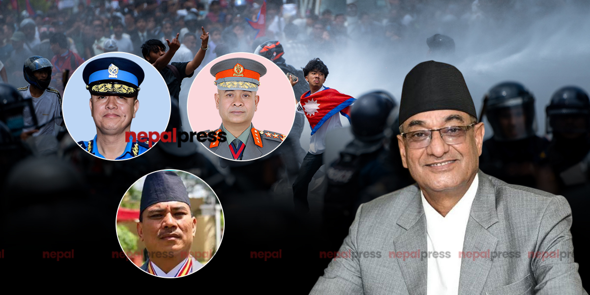 गृहमन्त्रीलाई सुरक्षा प्रमुखको ब्रिफिङ : Gen-Z आन्दोलनमा यो हदको घुसपैठ कल्पना गरेका थिएनौं