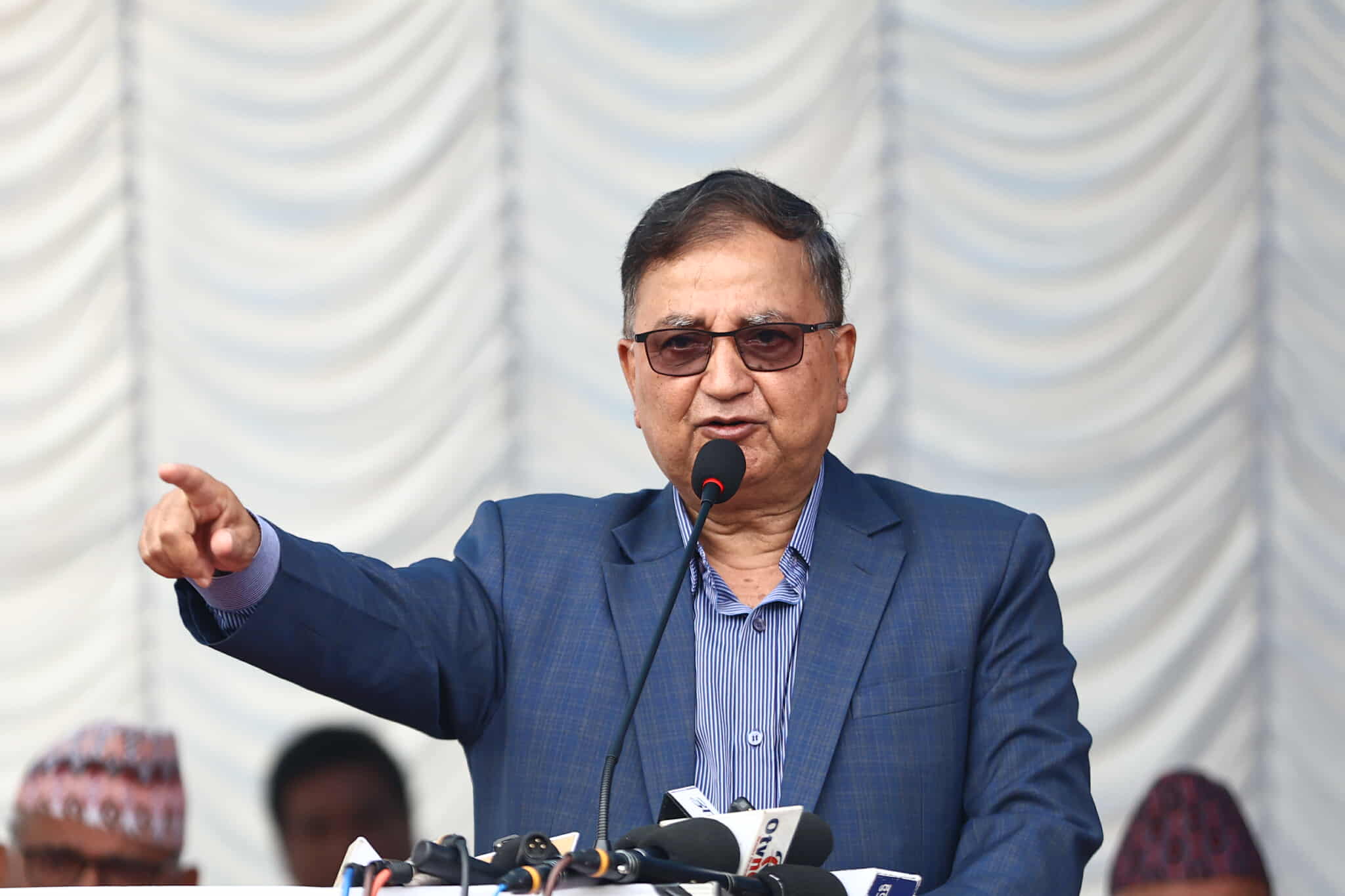 एमालेको कार्यालय डढेर खरानी भएपनि हाम्रो इच्छाशक्ति मरेको छैन : उपाध्यक्ष पोखरेल