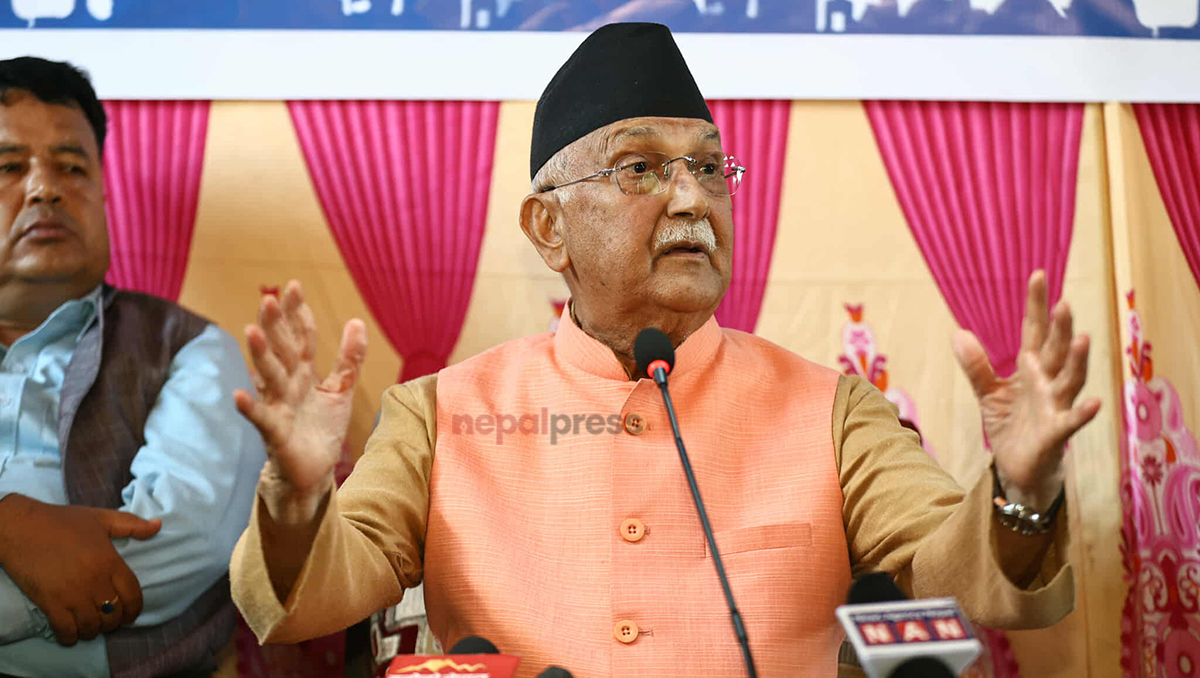 मैले आन्दोलनमा गोली चलाउन आदेश दिएको होइन, दोषी देखाएर भ्रम फैलाइयो : ओली