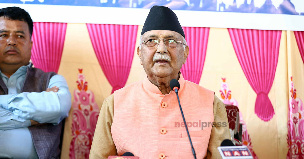 ओलीको आक्रोश- पासपोर्ट रोक्ने रे, यो हा हुँको सरकारलाई देश जिम्मा लगाएर हामी विदेश भाग्छौँ ?