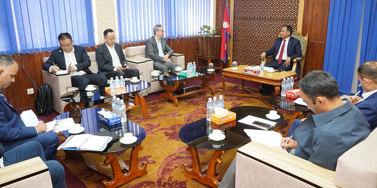 कुलमानसँग चिनियाँ दूतको भेट- सडक, विद्युत लाइनदेखि चक्रपथ विस्तारसम्मका कुरा