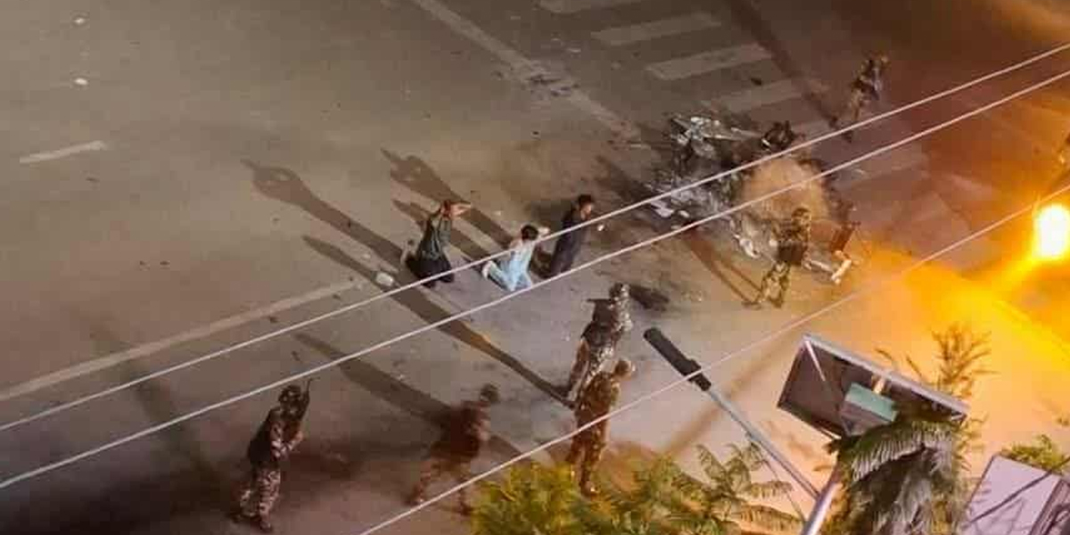 बानेश्वर क्षेत्रमा अराजकता मच्चाउने समूहलाई नेपाली सेनाले नियन्त्रणमा लियो,घुँडा टेकायो