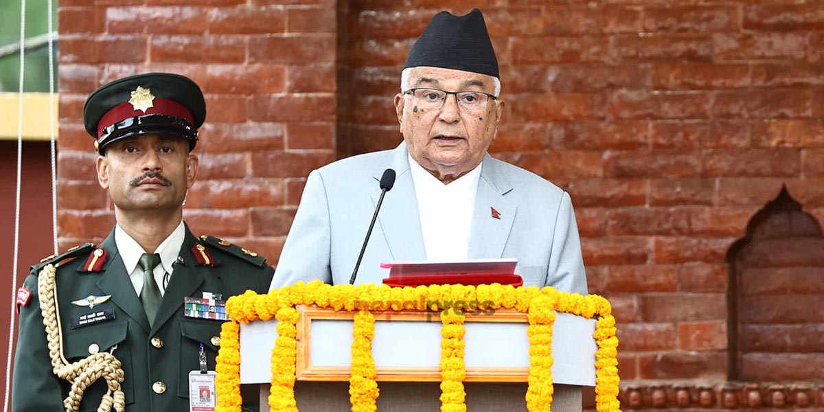 ‘सदनबाट मन्त्री बनाउन नसकेपछि आम सहमतिमै संसद विघटन गरेँ’