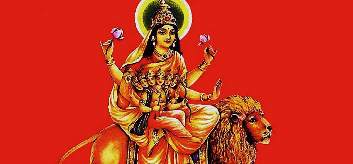 आज बडादशैंको पाँचौँ दिन : स्कन्दमाताको पूजा गरिँदै