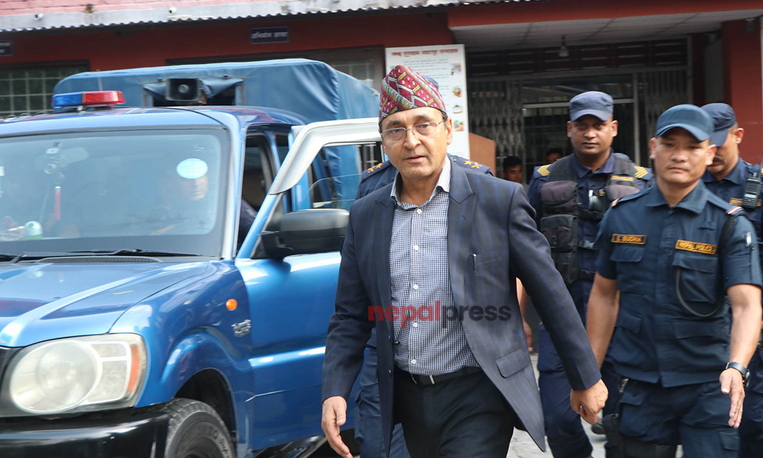 सेन्ट्रल जेलबाट भागेका टोपबहादुर लुगाफाटोसहित डिल्लीबजार कारागार फर्किए