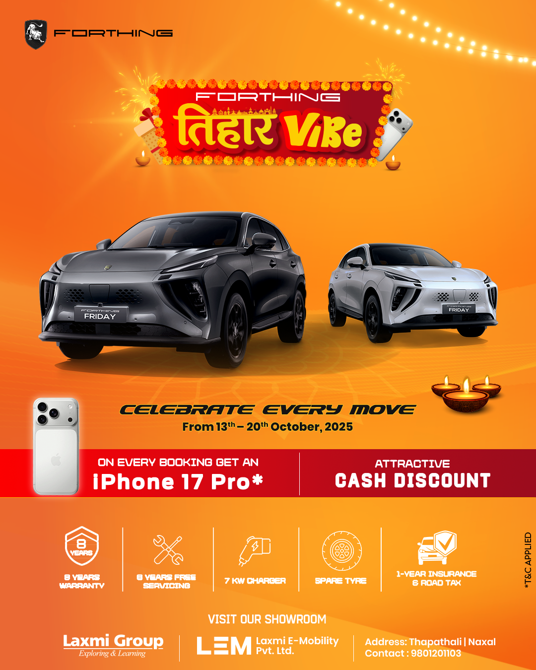 फोर्थिङले गर्‍यो ‘फोर्थिङ तिहार भाइव’ अभियान सुरु