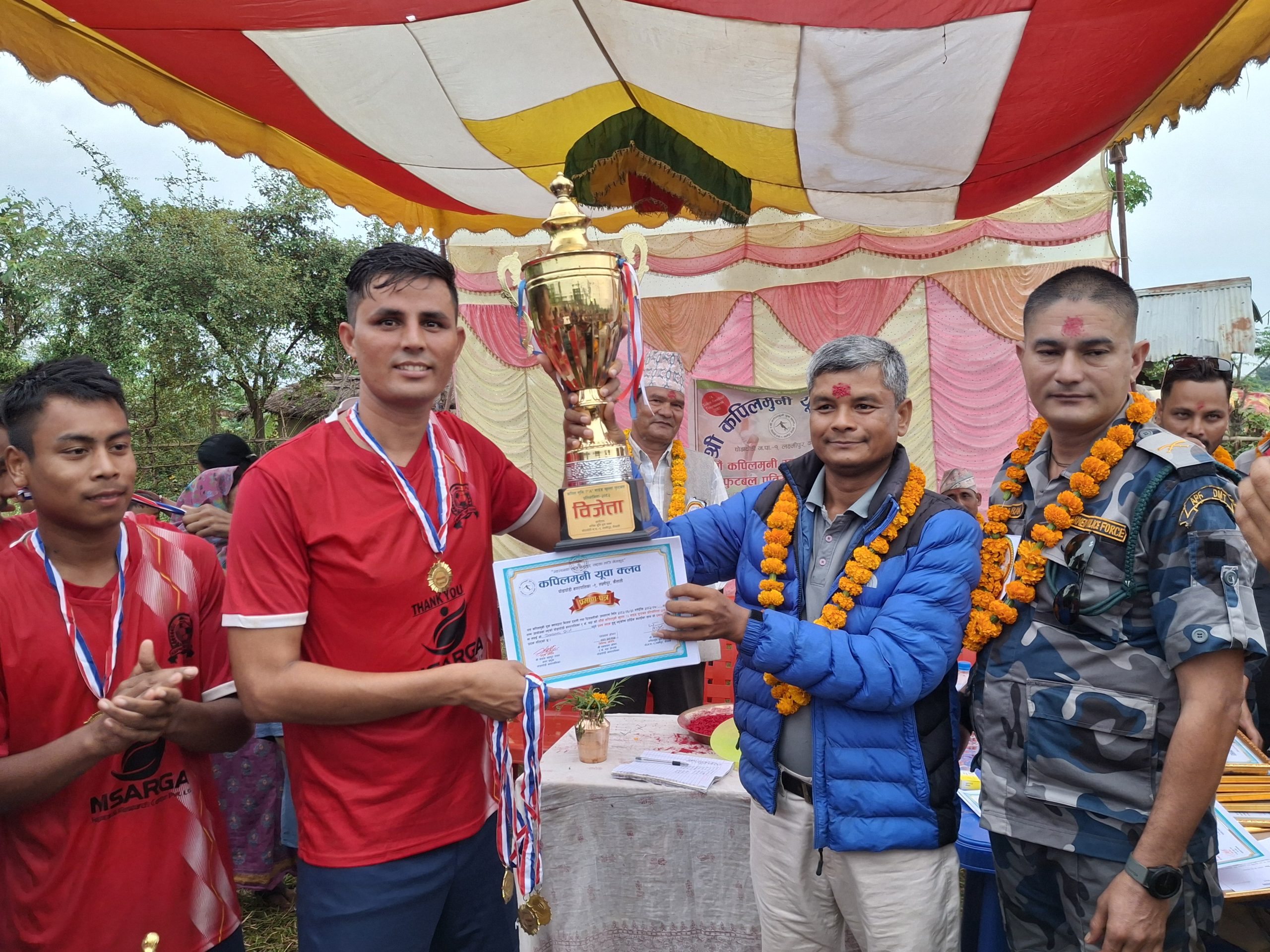 गैडाखेडालाई हराउँदै कपिलमुनी बन्यो च्याम्पियन