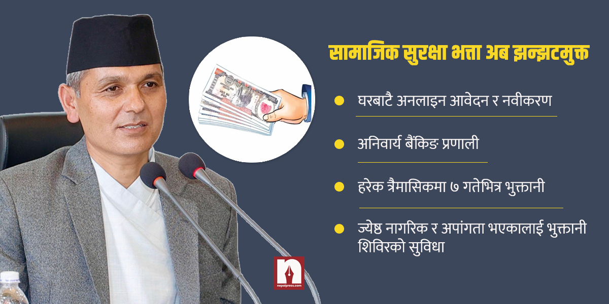 सामाजिक सुरक्षा भत्तामा गृहमन्त्रीको सुधार प्रयास: एक महिनामै आयो नयाँ कार्यविधि