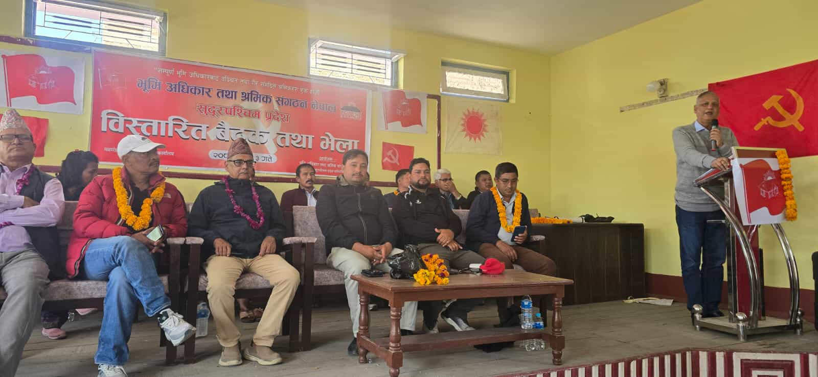 जेनजीको नाममा आतङ्क फैलाउने काम भइरहेको छ , जनताको माग एमालेले पुरा गर्छ : लेखराज भट्ट