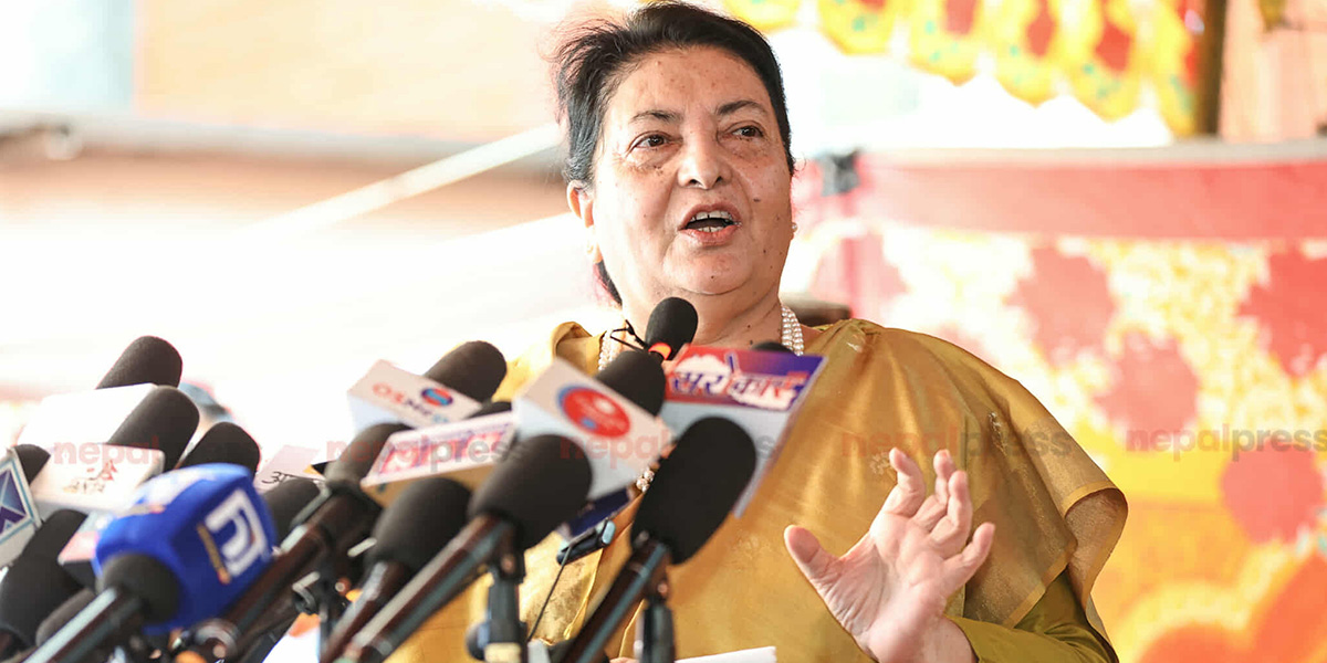 विद्या भण्डारीको सन्देश–मेरो सदस्यता रोकियो तर विषम राजनीतिमा पार्टी अग्रगतिमा जानुपर्छ