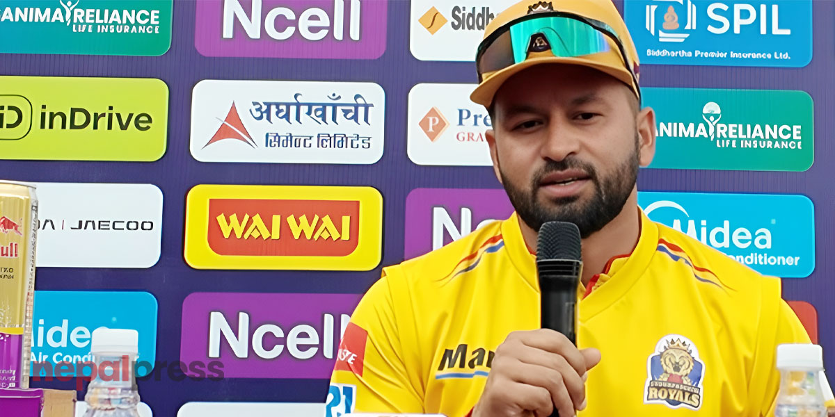 ‘म्यान अफ द म्याच’ भएपछि विनोद भण्डारीको गुनासो : राम्रो खेल्दा पनि राष्ट्रिय टिममा परिनँ