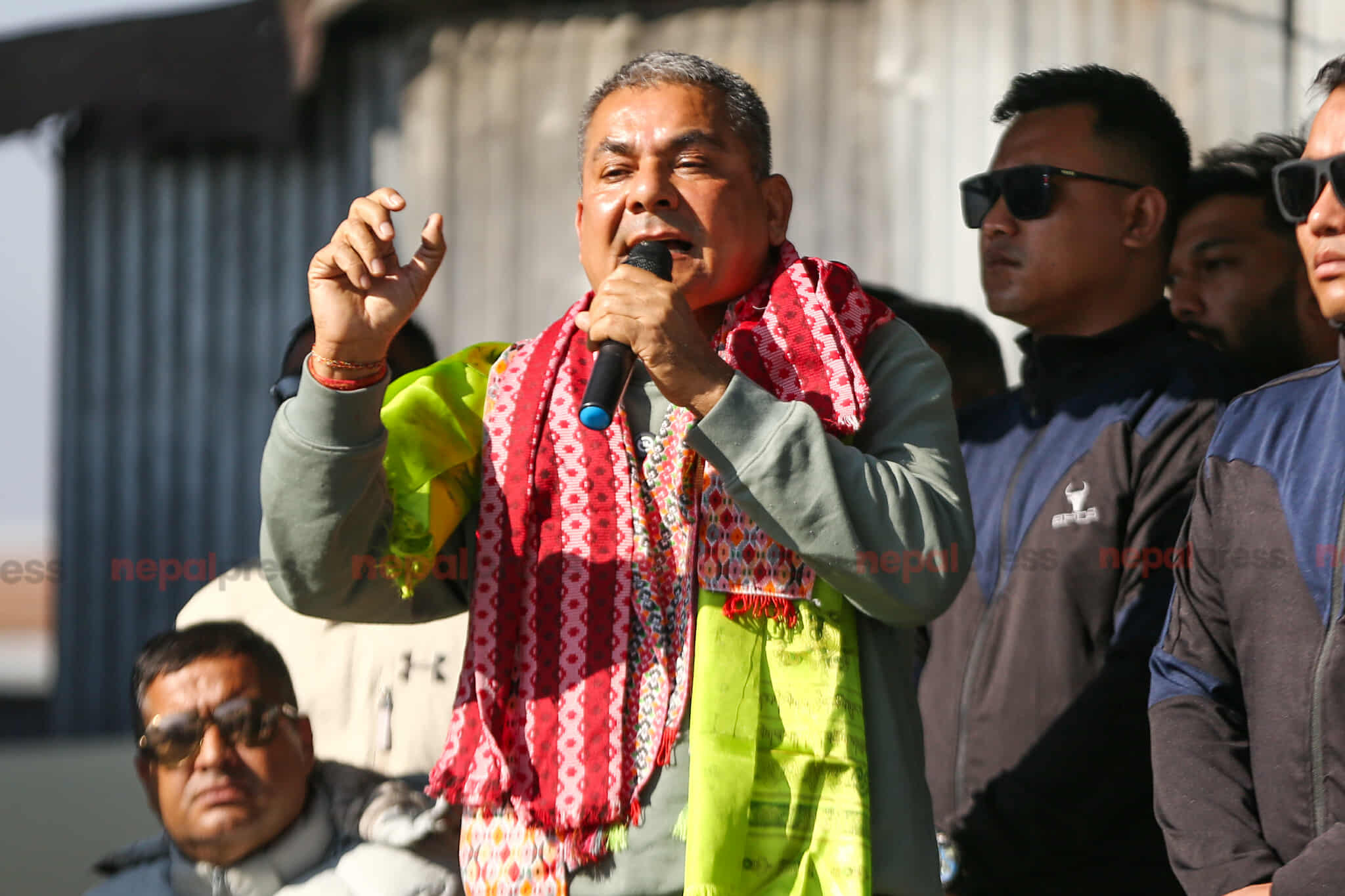 सुकुम्बासी बस्तीमा दुर्गा प्रसाईको भाषण–तपाईको वस्तीमा डोजर ल्याए बालेनको घर भत्काउन जानुस्