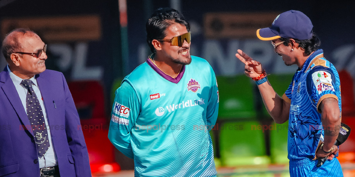 एनपिएल-२ : काठमाडौँ गोर्खाज विरुद्ध टस जितेर पहिले ब्याटिङ्ग गर्दै कर्णाली याक्स