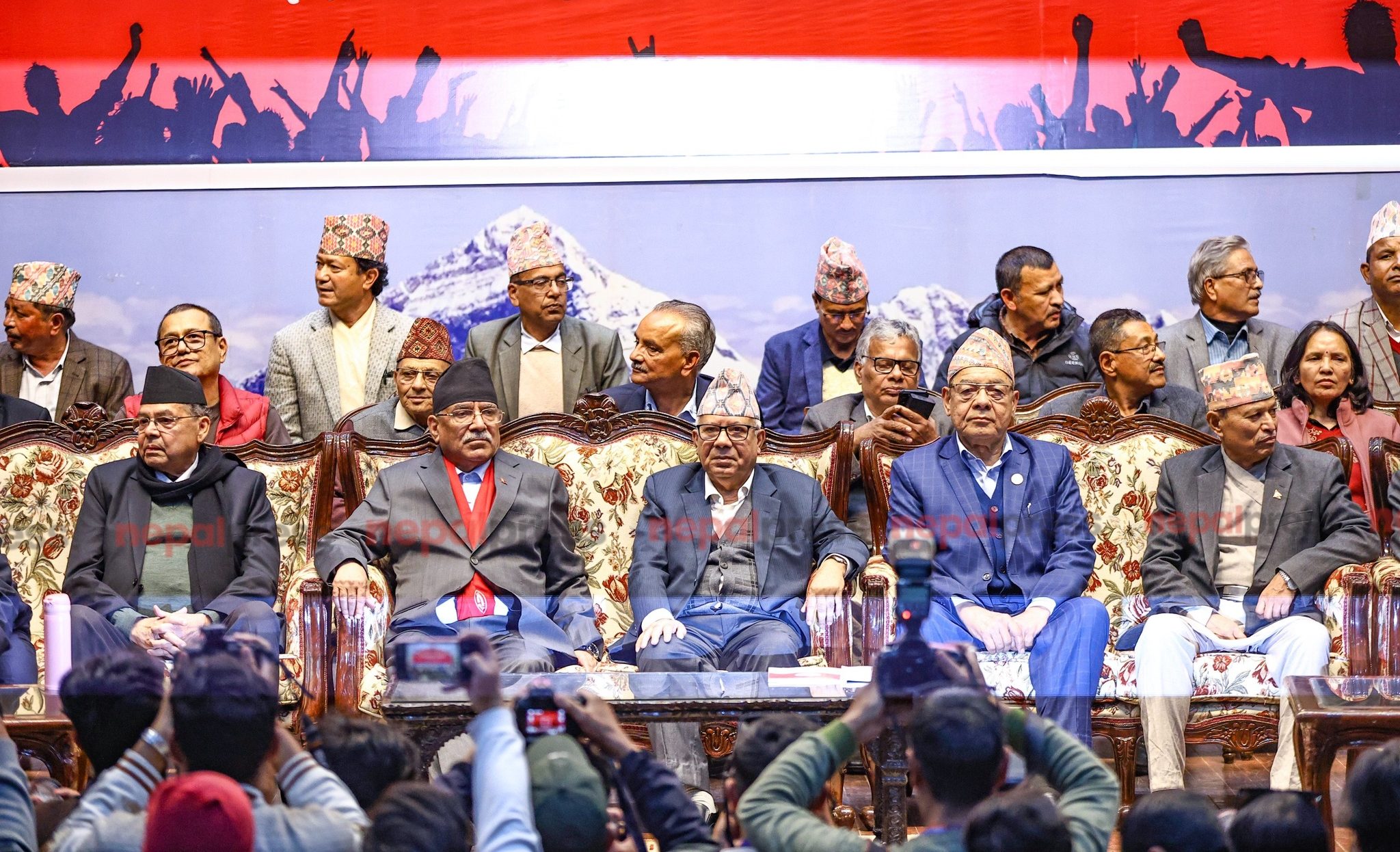 नेकपाको लुम्बिनी प्रदेशस्तरीय एकता सन्देश सभा आज दाङमा