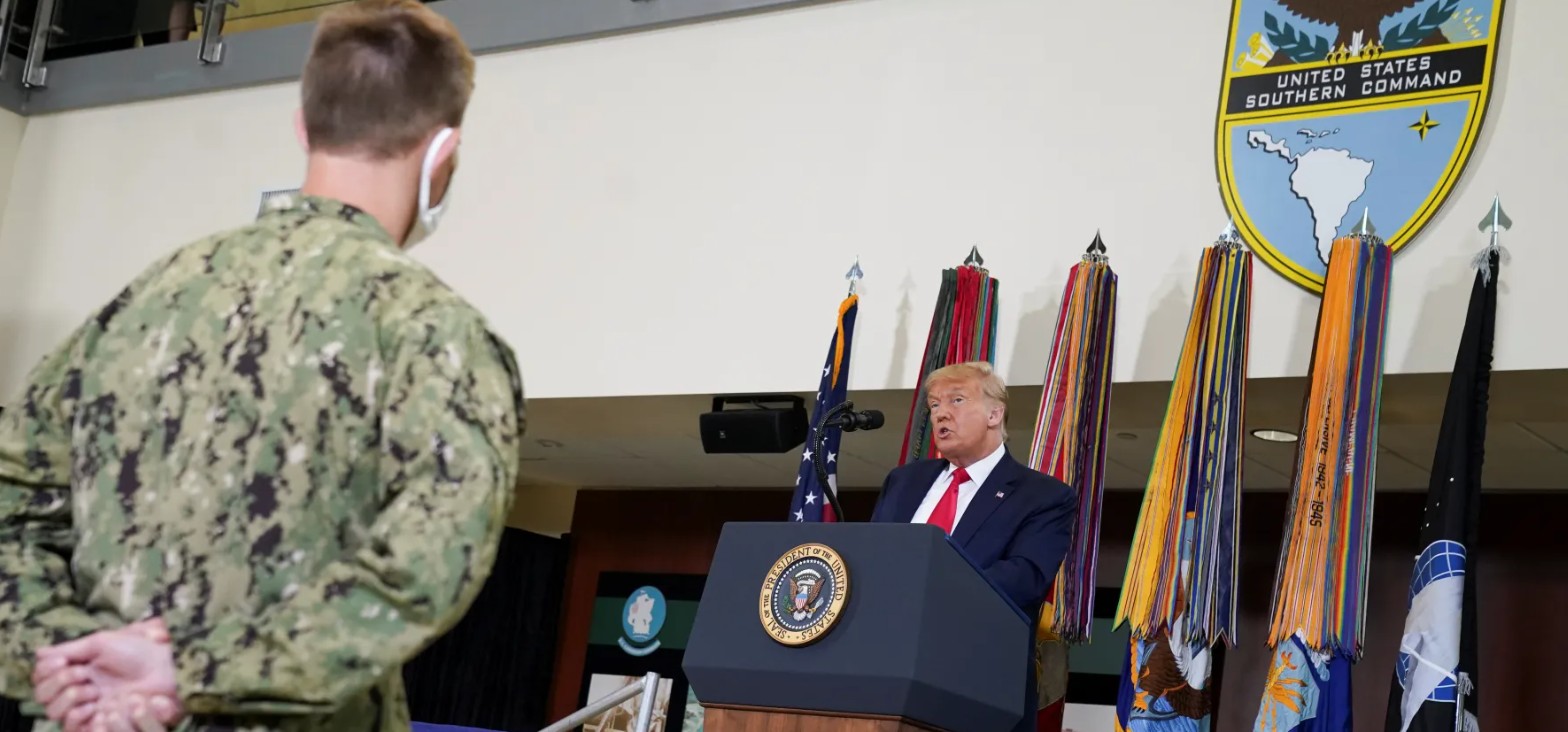 अमेरिकाद्वारा ‘साउथ स्पियर’ सैन्य कारबाहीको घोषणा