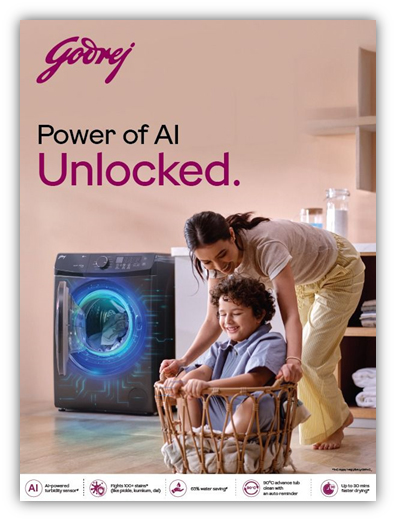 गोदरेजको एआई-पावर्ड ‘इओन रेगालिस’ वाशिंग मेशीन बजारमा
