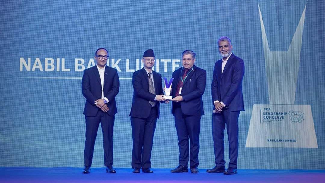 नबिल बैंक भिसा इन्टरनेशनलको तीन विधाका अवार्डद्वारा सम्मानित