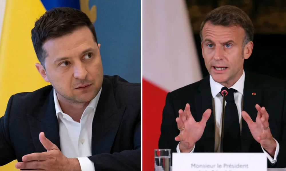 जेलेन्स्कीलाई पेरिसमा स्वागत गर्न म्याक्रोन आतुर : रुस–युक्रेन शान्ति सम्झौताको प्रयास