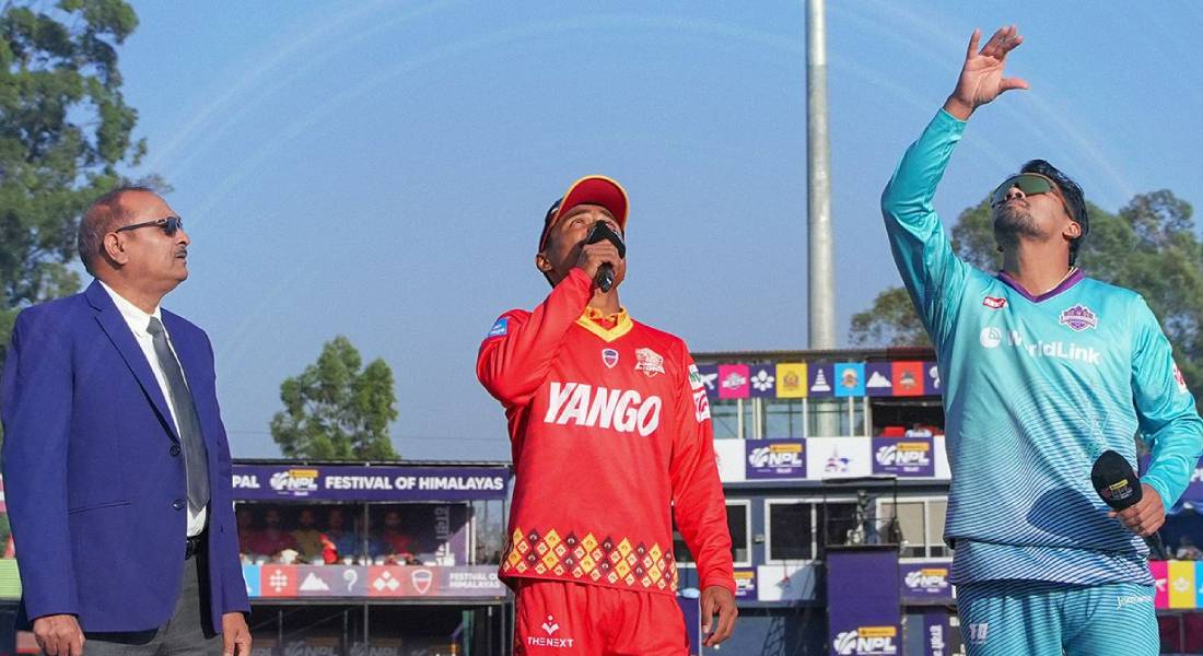 एनपीएलः काठमाडौं गुर्खाजविरुद्ध पहिले ब्याटिङ गर्दै लुम्बिनी