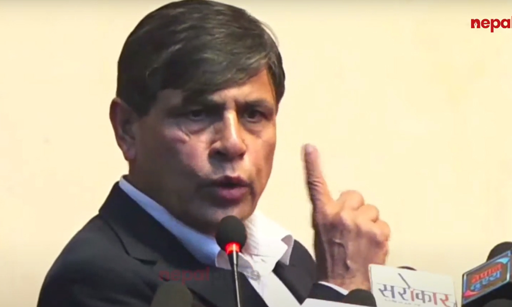 प्रचण्ड-माधव लक्षित घनश्यामको टिप्पणी- संसदमा सिट सुरक्षित गरेर सत्ताको बार्गेनिङ गर्नुबाहेक अरू उद्देश्य छैन