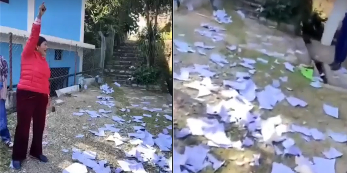 एमाले धनकुटाको प्रतिनिधि चयनमा पनि लफडा, मतपत्र च्यातियो