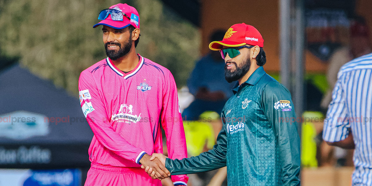 एनपीएल-२ : पोखराले जनकपुरविरुद्ध टस जितेर पहिला ब्याटिङ गर्दै