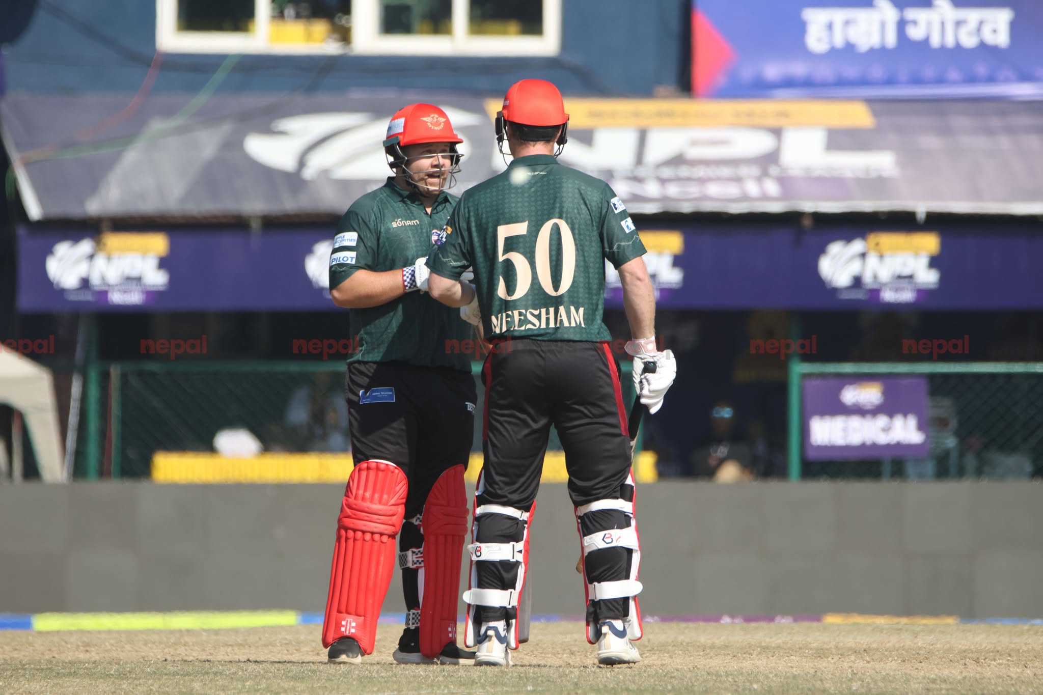 एनपीएल २– एडम र जिम्मीको उत्कृष्ट ब्याटिङमा पोखराले दियो १५१ रनको लक्ष्य