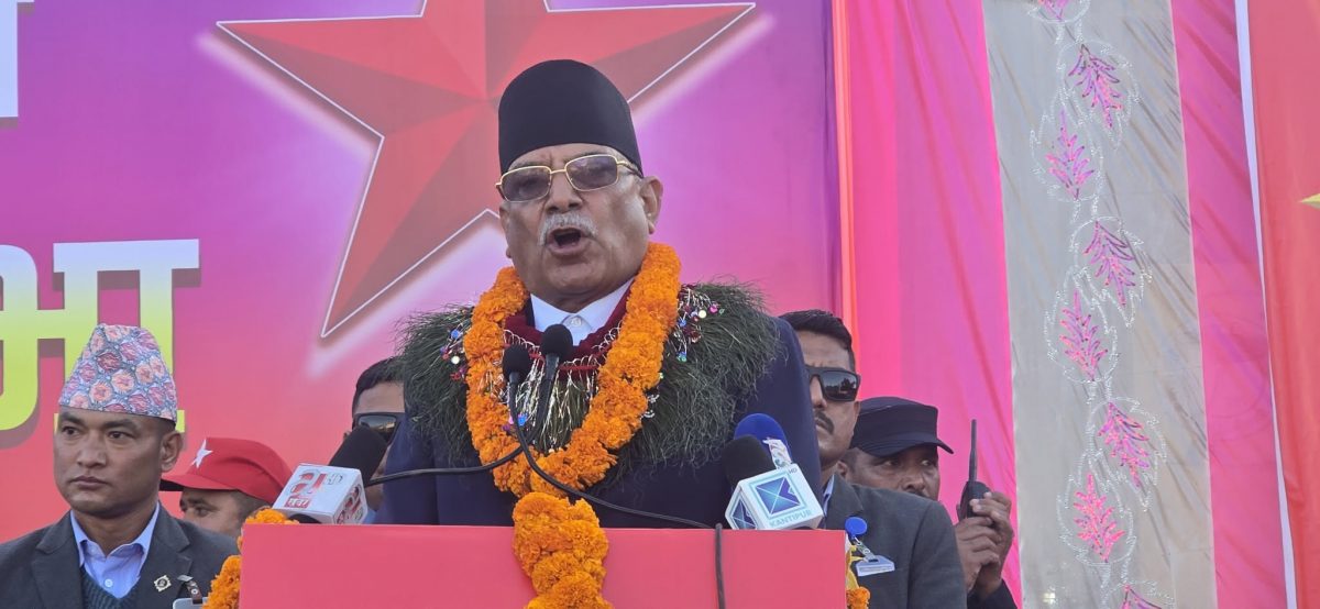 १५ वाम घटक मिलाएर रेकर्ड बनाइसक्यौँ, हाम्रो ध्यान एमालेतिर पनि छ : प्रचण्ड