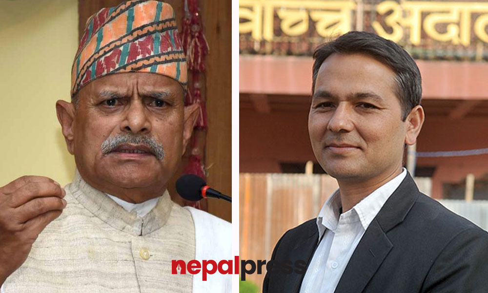 प्रधानमन्त्रीको निर्देशनमा गृहमन्त्रीले भेटे पूर्वराष्ट्रपति