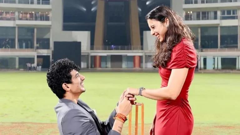 विश्वकप जिते लगत्तै स्मृति मन्धनाले गरिन् इन्गेजमेन्ट, क्रिकेट पिचमा प्रेमीले लगाइदिए औँठी