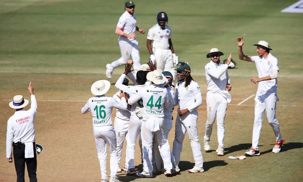 दक्षिण अफ्रिकासँग निरीह बन्यो भारत, दोस्रो टेस्टमा ४०८ रनको हार