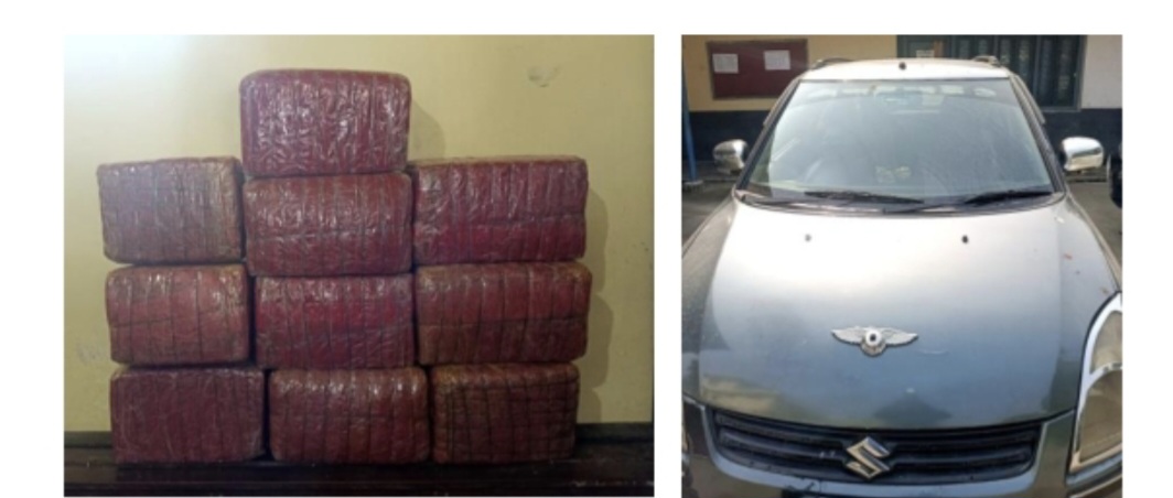 पर्सा प्रहरीले नियन्त्रणमा लियो लागूऔषधसहित सवारी साधन