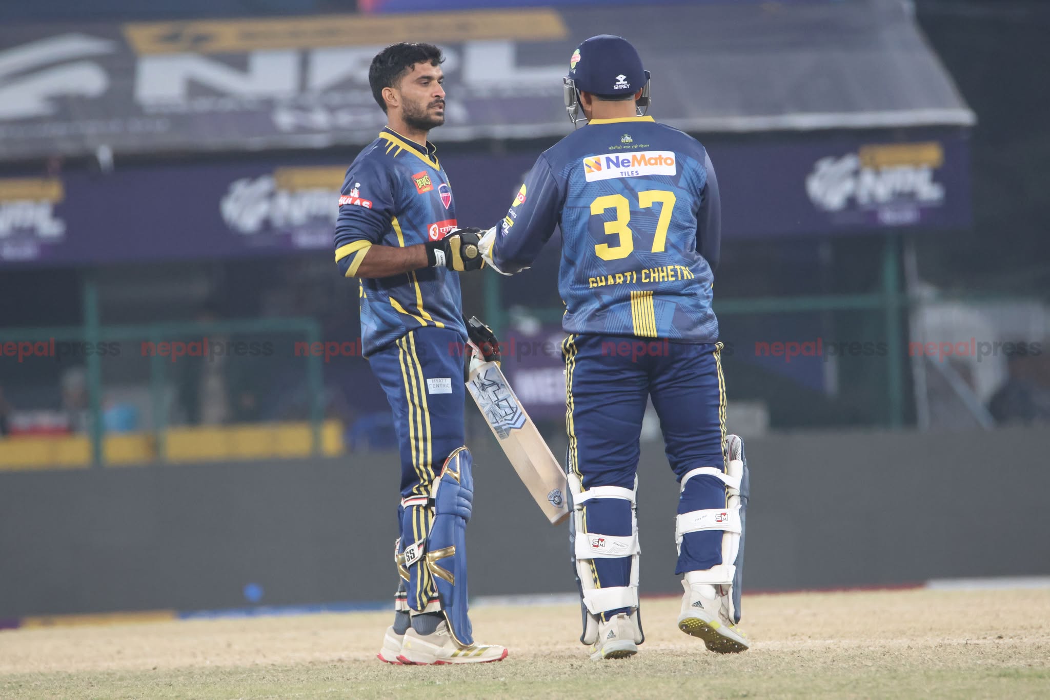 एनपीएल–२ : विराटनगरले लुम्बिनीलाई दियो १४५ रनको लक्ष्य