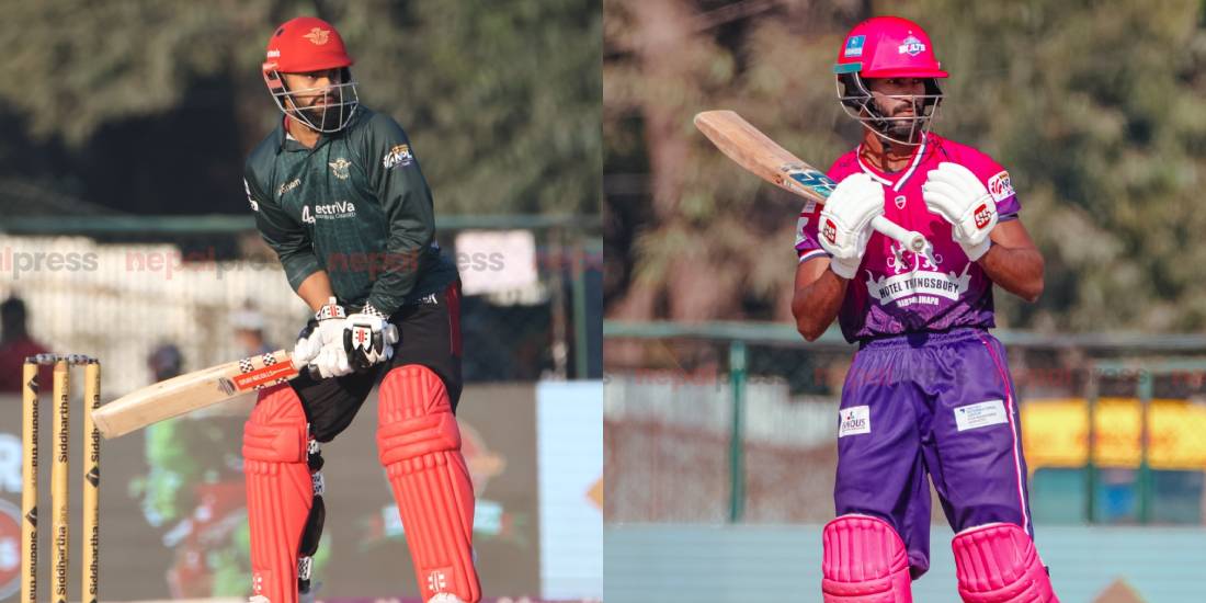 आसिफ र भुर्तेलको गज्जब संयोग- लगातार तीन म्याचमा एउटै स्कोर