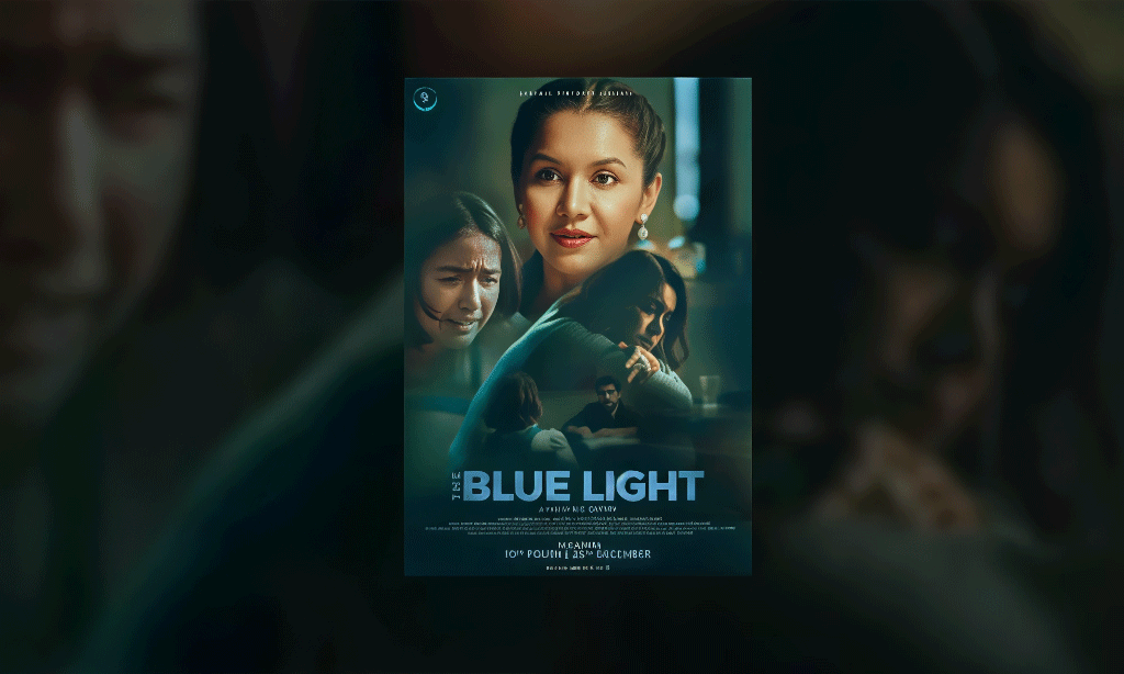 चलचित्र ‘द ब्ल्यू लाइट’ को पोस्टर सार्वजनिक, केन्द्रमा बेनिशा हमाल