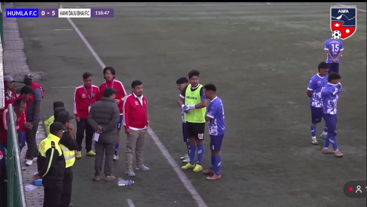 सी डिभिजन लिग : दाजुभाइ एफसीलाई बढी गोल दिइएको भन्दै लिखु भुजी क्लबको आपत्ति