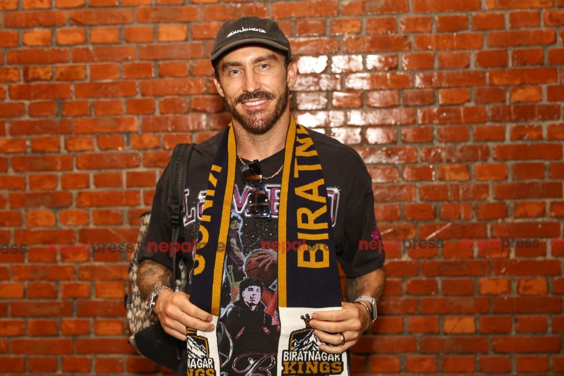 पहिलोपटक नेपाल आएका फाफ डुप्लेसिस भन्छन्- उत्साही दर्शकसामु खेल्न आतुर छु