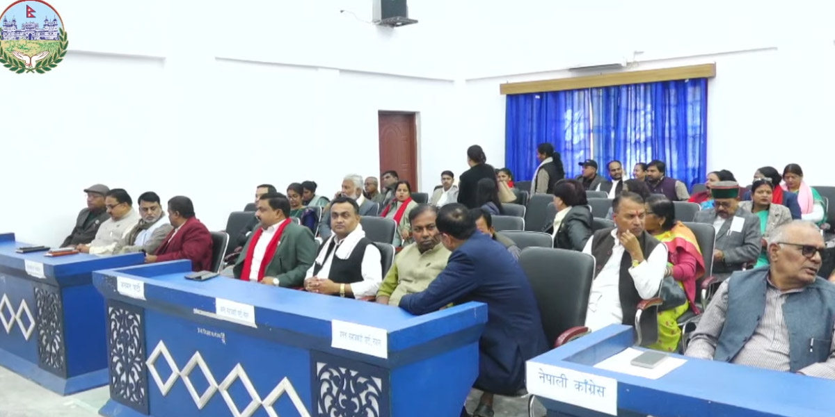 मुख्यमन्त्री नआएपछि मधेश सभा बैठक ३ मिनेटमै स्थगित