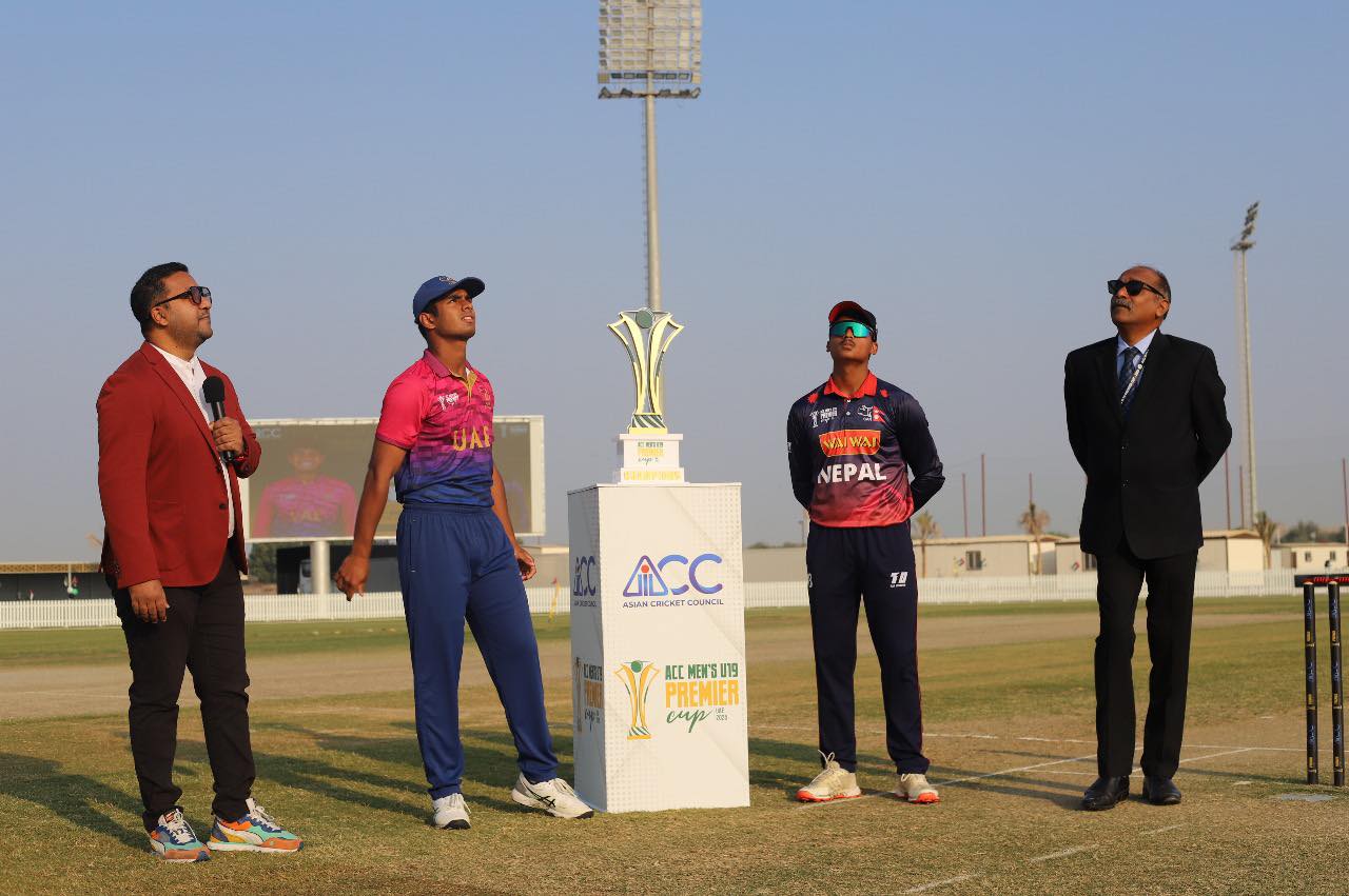 एसीसी यू-१९ प्रिमियर फाइनलः नेपालले टस जितेर फिल्डिङ रोज्यो