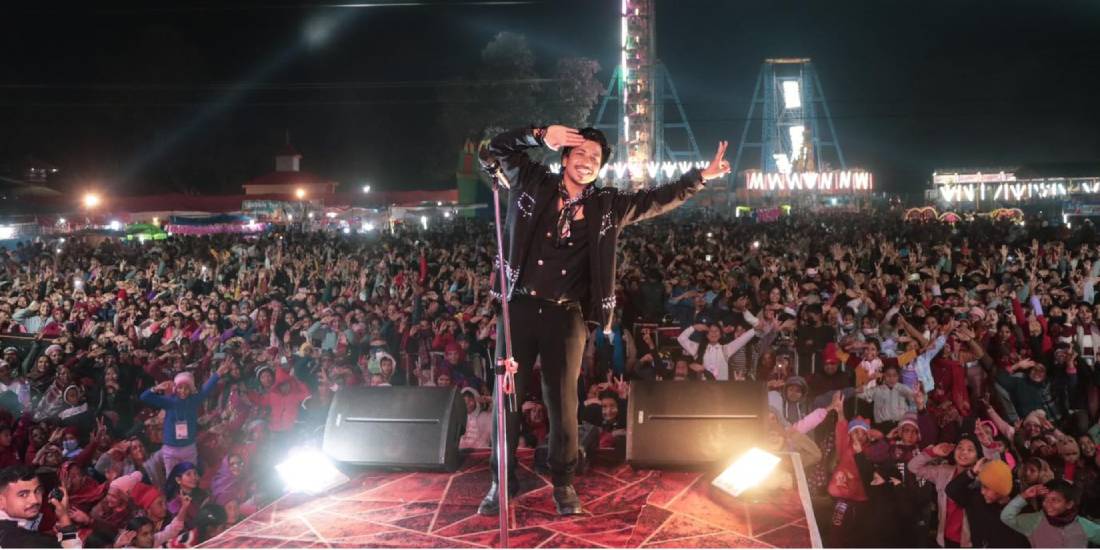 दुई वर्षपछि स्टेजमा फर्किए प्रकाश सपूत